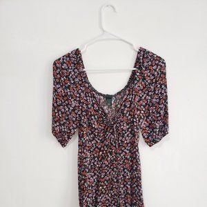 Wild Fable Ruched Front Mini Dress - XS